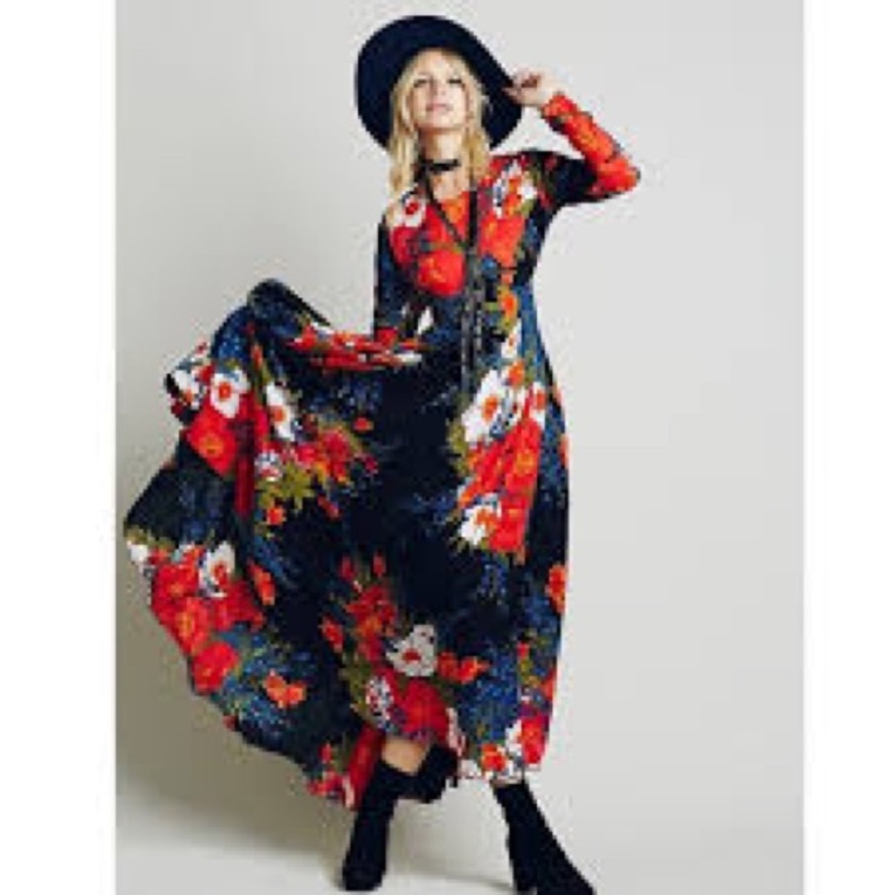 Free People First Kiss Maxi Dress